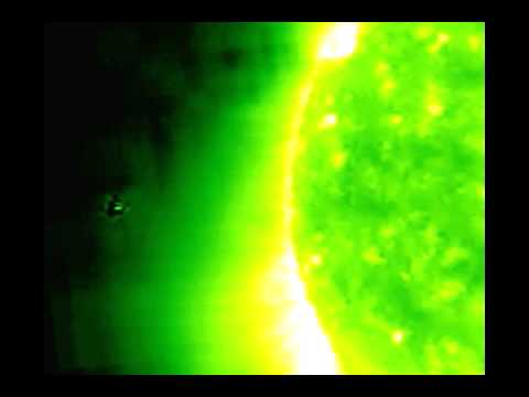 From january 2010 huge UFO are orbiting the sun (* new pictures March 2010*)