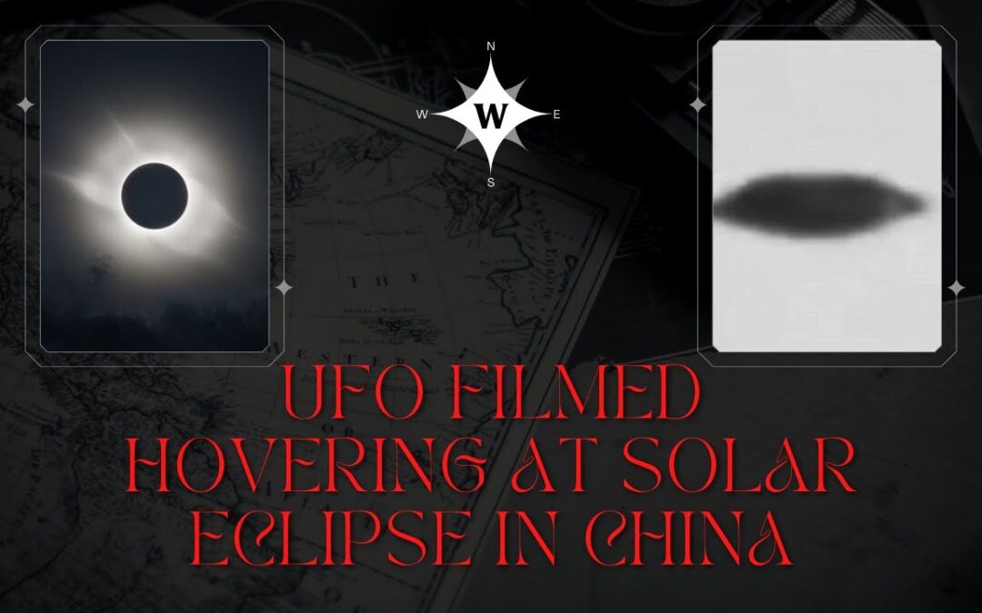 UFO Filmed Hovering At Solar Eclipse In China- Purple Mountain