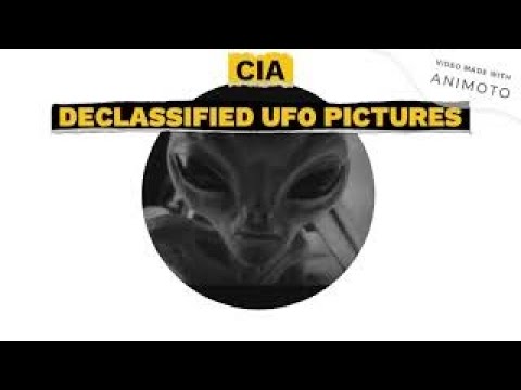 UFO Pictures declassified by CIA
