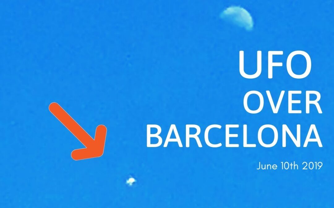 UFO over Barcelona, Spain.  June 10 2019. (Pictures at the end). OVNI