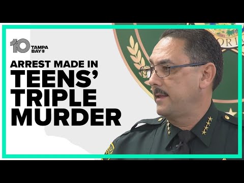Florida teens' triple murder: 2 juveniles arrested, sheriff announces