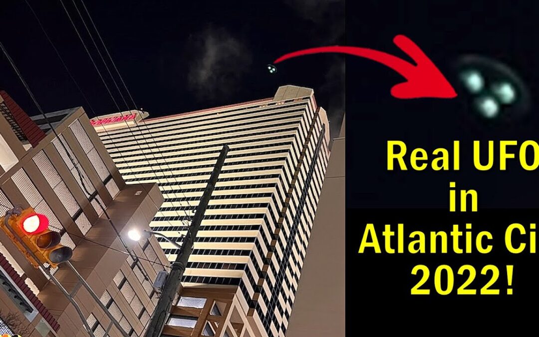 Real UFO Sighting (photos) in Atlantic City 2022 at the Tropicana / Beverly Hills UFO Video Footage!