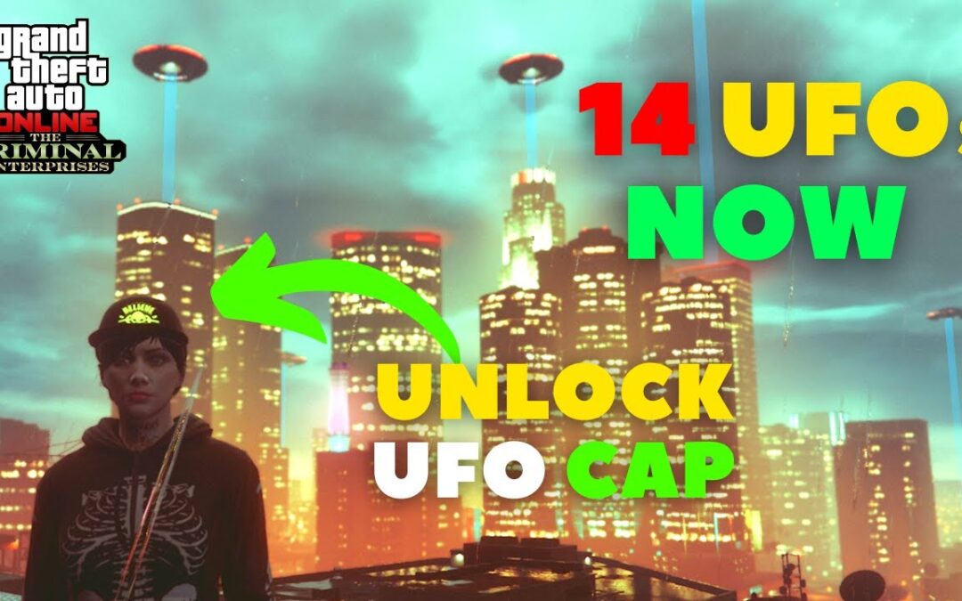 UNLOCK UFO CAP NOW IN GTA 5 ONLINE - HALLOWEEN Omega Pictures GUIDE