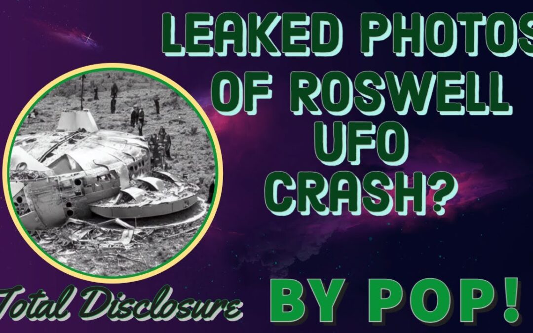 LEAKED PHOTOS OF THE ROSWELL #UFO CRASH?