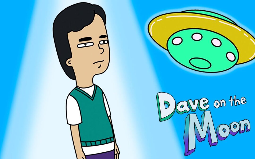 UFO drops Dave on the Moon | Prime Animation