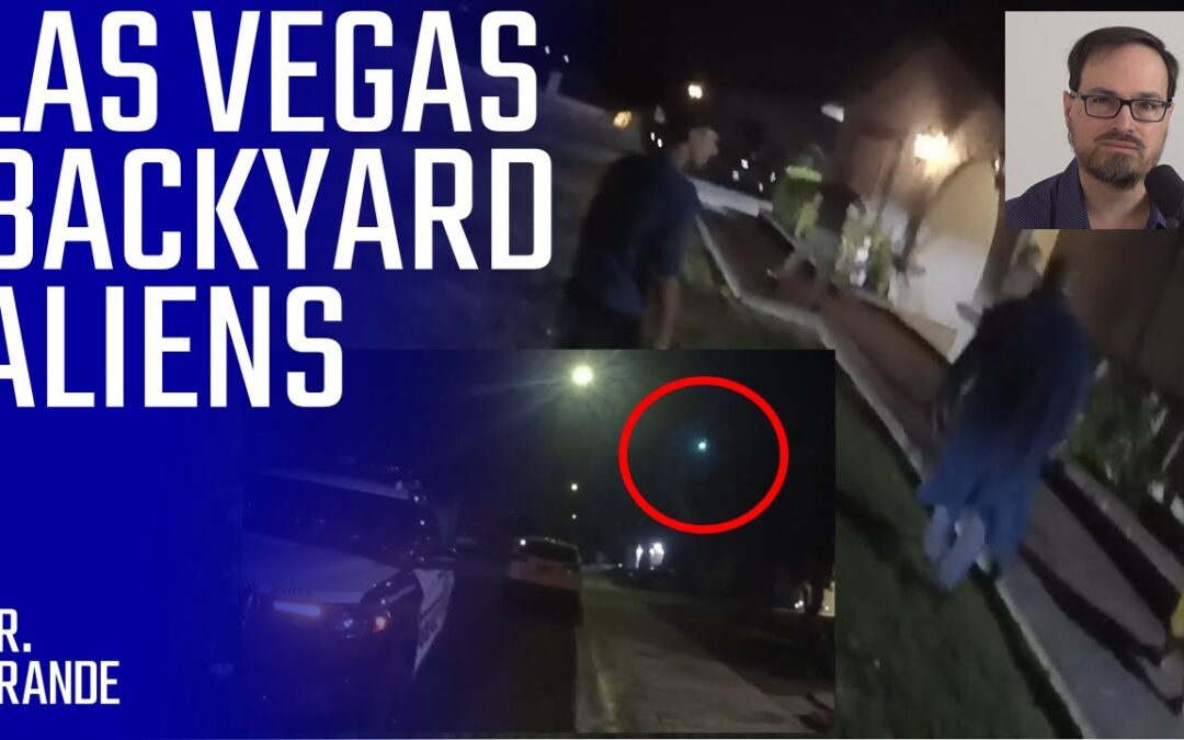 Did 10-Foot Tall Aliens Visit a Backyard in Las Vegas? | Dangers of Backyard Aliens