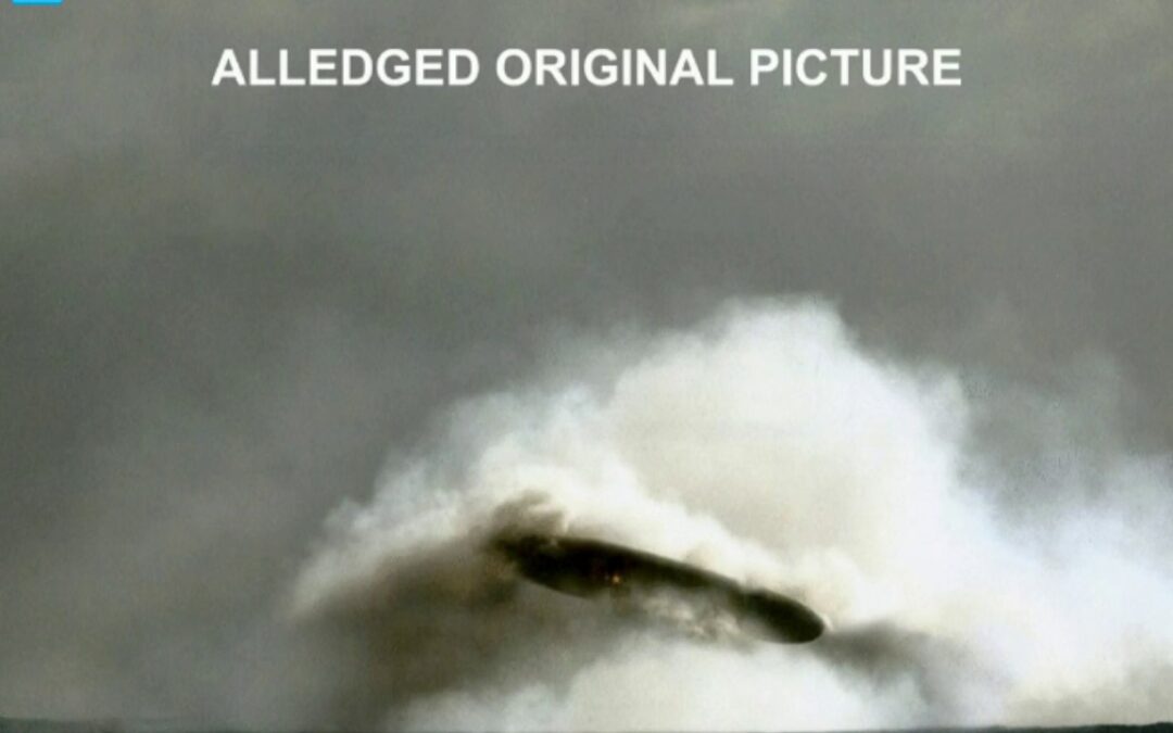 Proof one of USS Trepang UFO Photos was Photoshopped? (Spelling errors due to translation error)