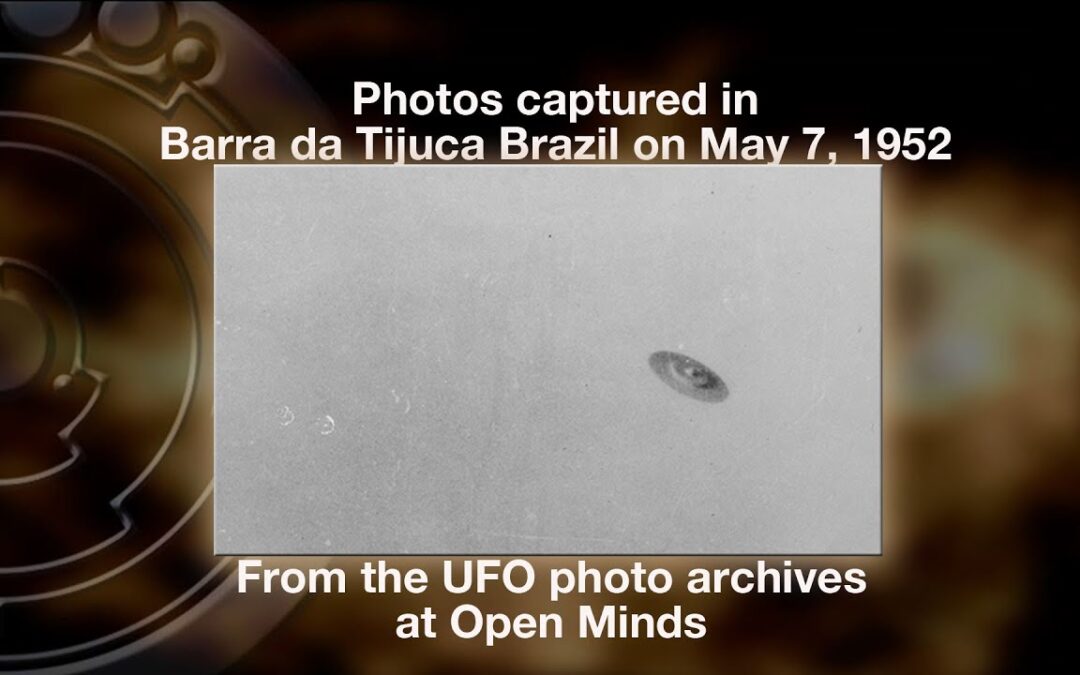UFO Photos Captured in Barra da Tijuca, Brazil May 7, 1952