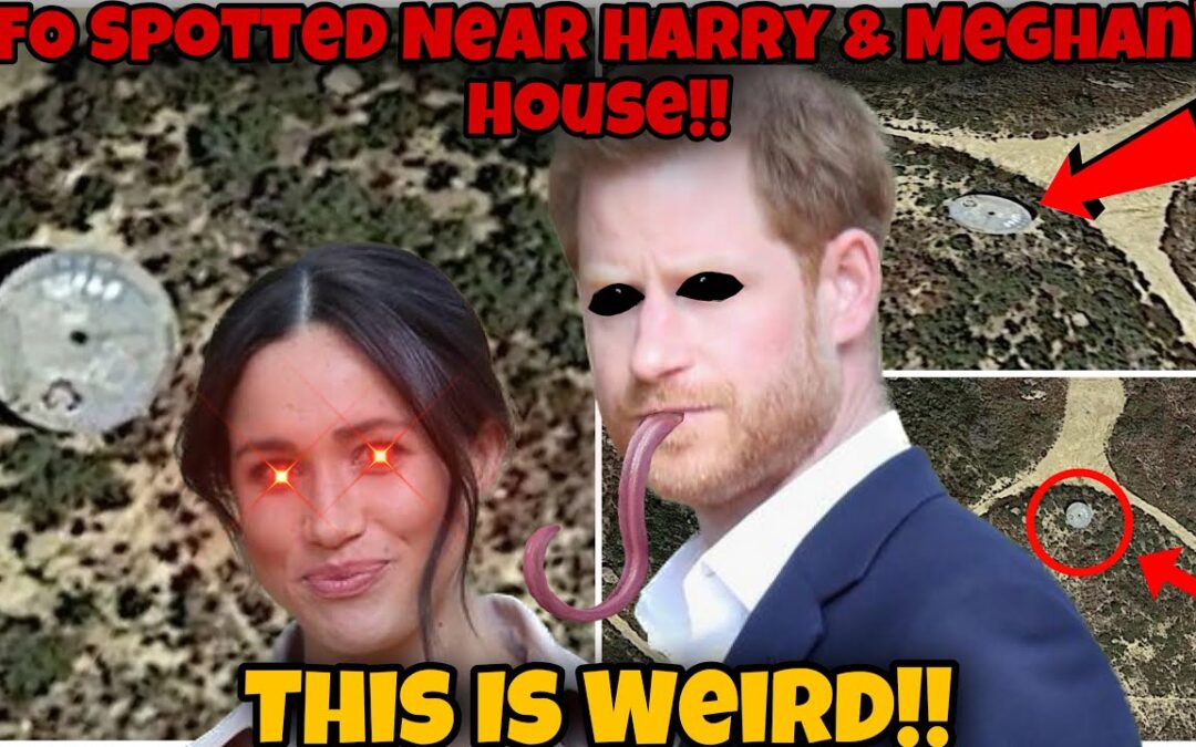 WEIRD! UFO Spotted Near Prince Harry & Meghan Markle House !!!