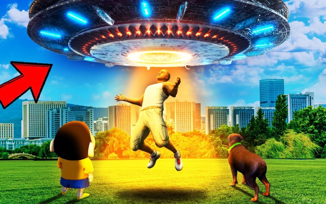 SHINCHAN AND FRANKLIN GOT CAPTURED BY ALIENS INSIDE UFO SPACESHIP IN GTA 5