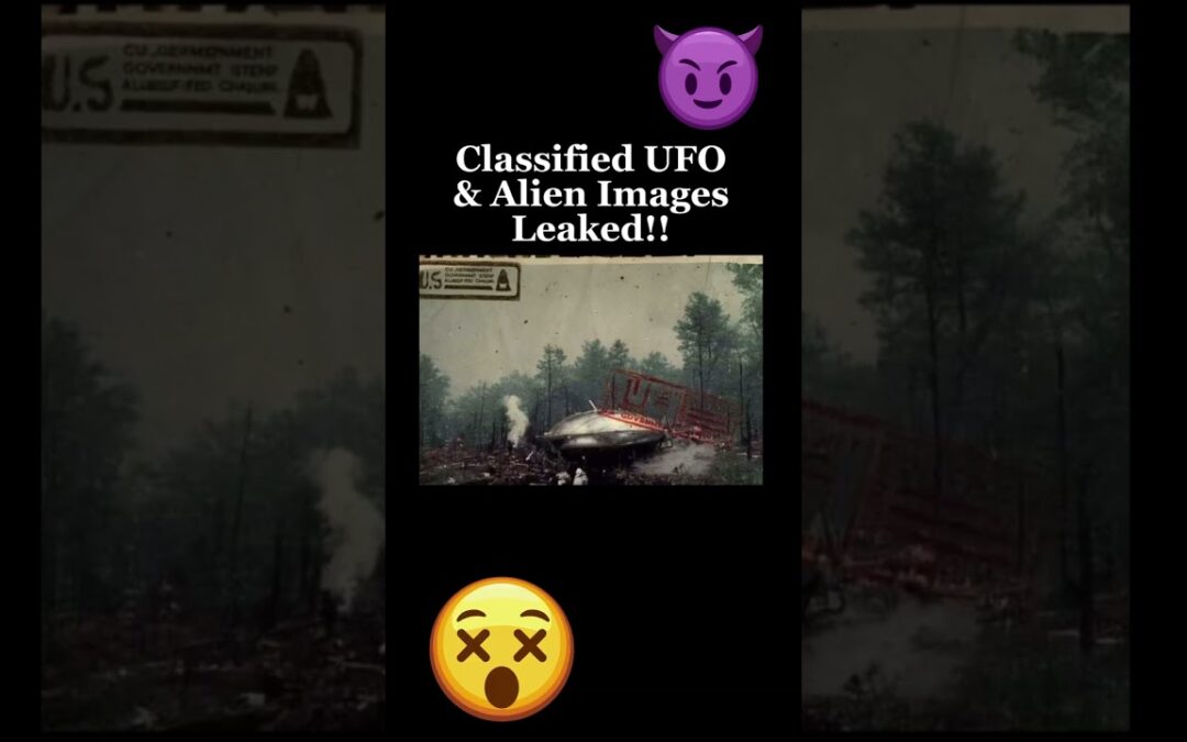 Classified Alien and UFO leaked images, insanly rare and making your blood freeze #horror #scary