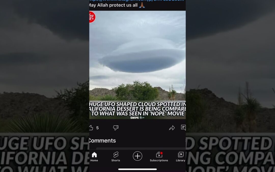 UFO Pictures allegedly captured