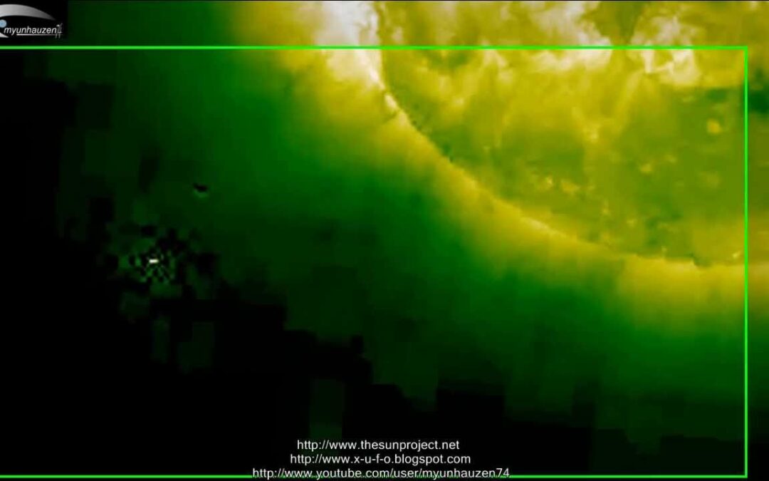 UFO, anomalies and holograms near the Sun in pictures © NASA - The review for March 21, 2013