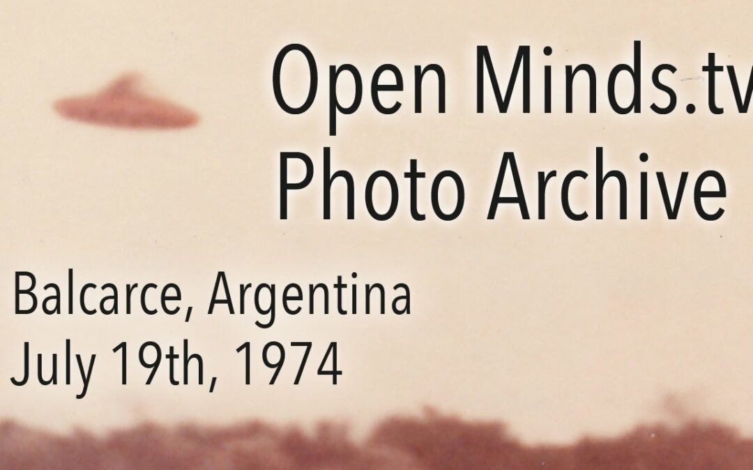 UFO Photographs - Balcarce, Argentina - OpenMinds.tv UFO Photo Archive