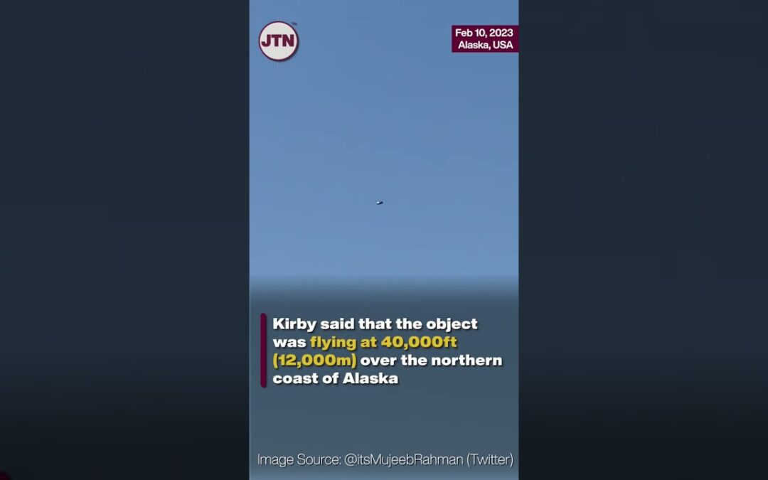 US says high-altitude object shot down off Alaska #shorts