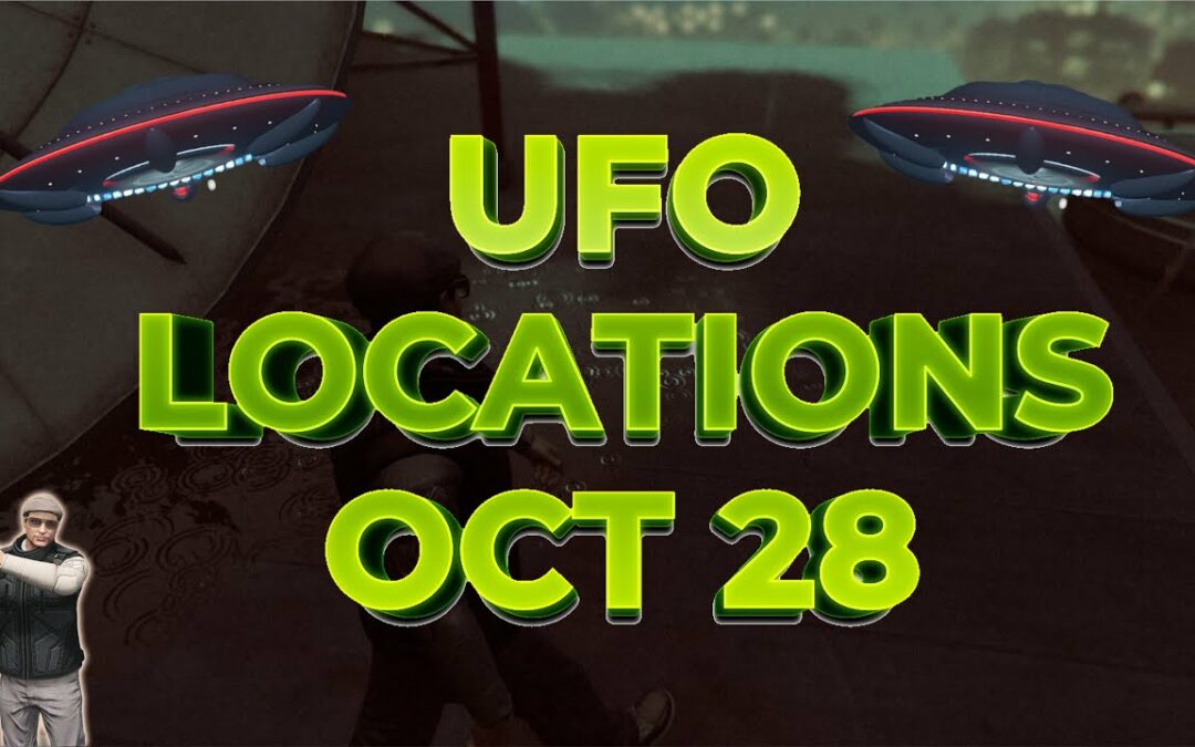 GTA Online UFO Location Oct 28 23 |  UFO Sighting Halloween 2023