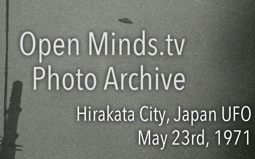 UFO Photographs - Hirakata City, Japan UFO - OpenMinds.tv UFO Photo Archive